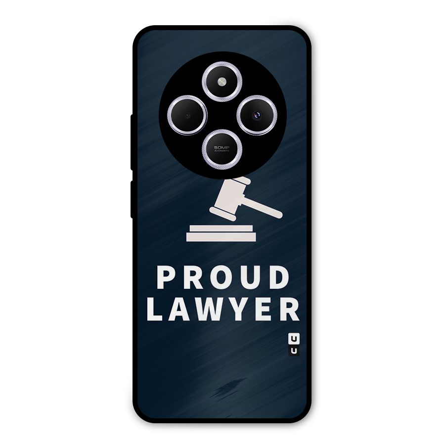 Proud Lawyer Metal Back Case for Poco M7