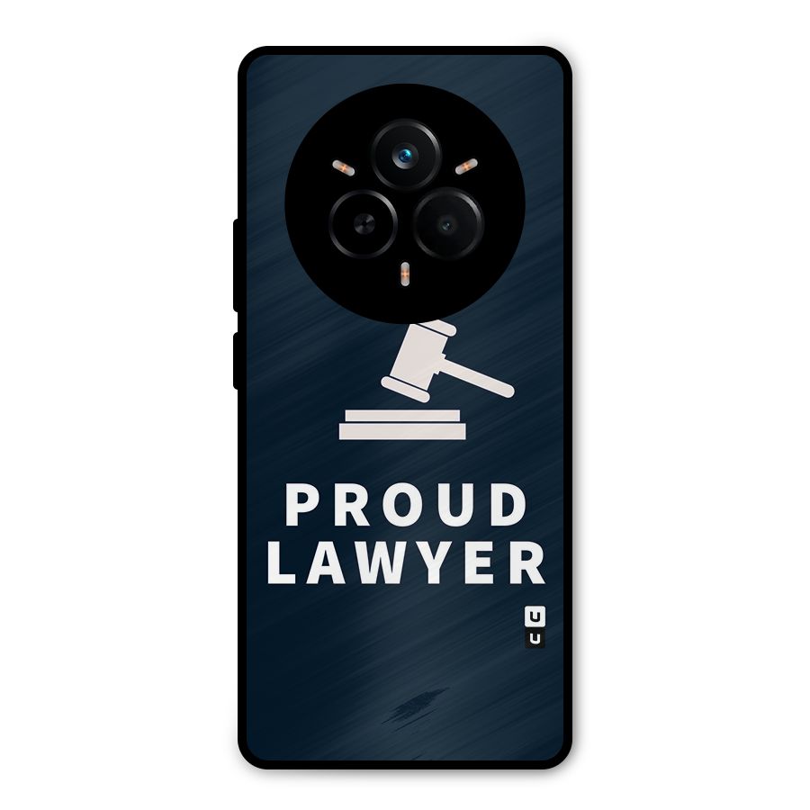 Proud Lawyer Metal Back Case for Realme 14 Pro