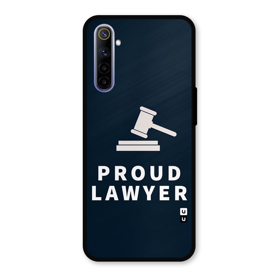 Proud Lawyer Metal Back Case for Realme 6