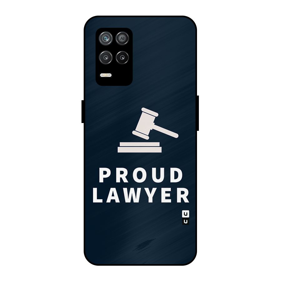 Proud Lawyer Metal Back Case for Realme 8 5G