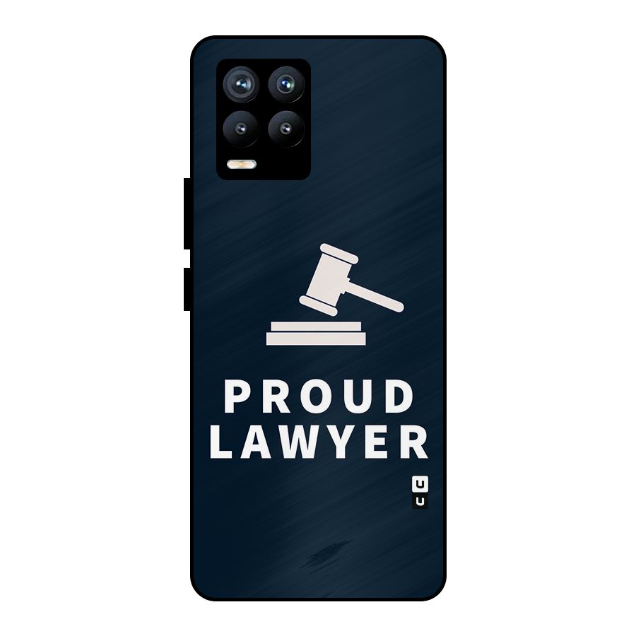Proud Lawyer Metal Back Case for Realme 8 Pro