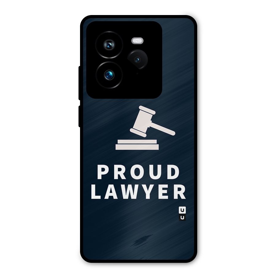 Proud Lawyer Metal Back Case for Realme GT 7 Pro