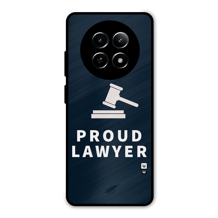 Proud Lawyer Metal Back Case for Realme Narzo N65