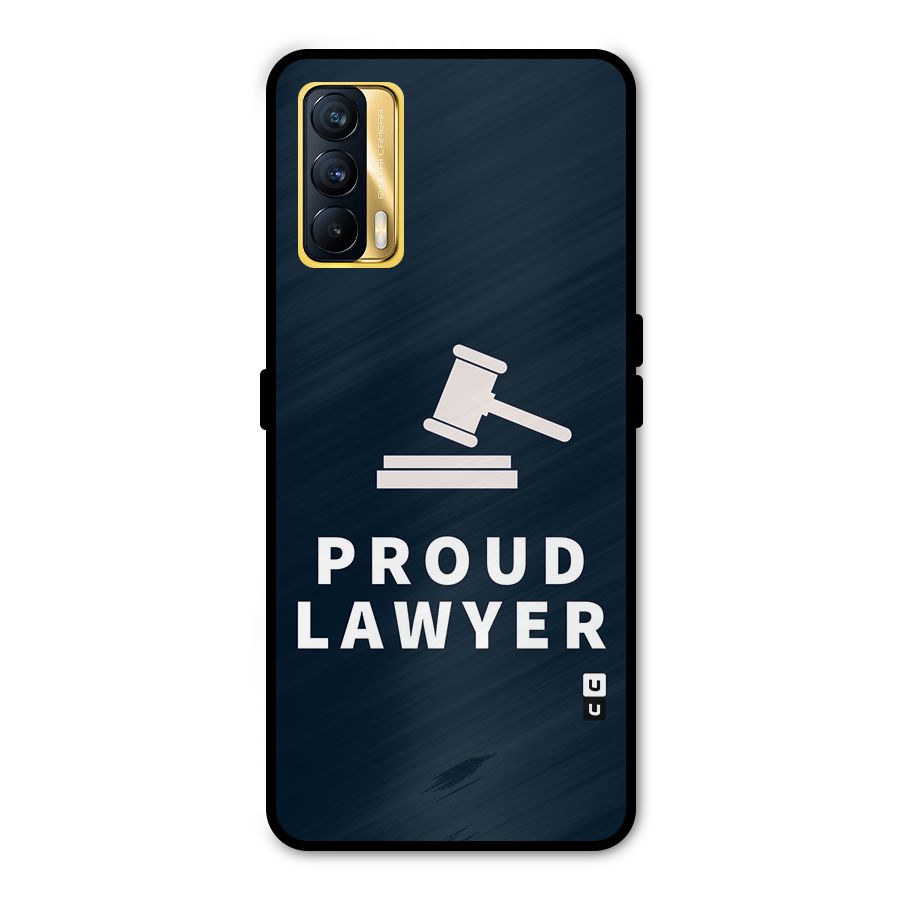 Proud Lawyer Metal Back Case for Realme X7
