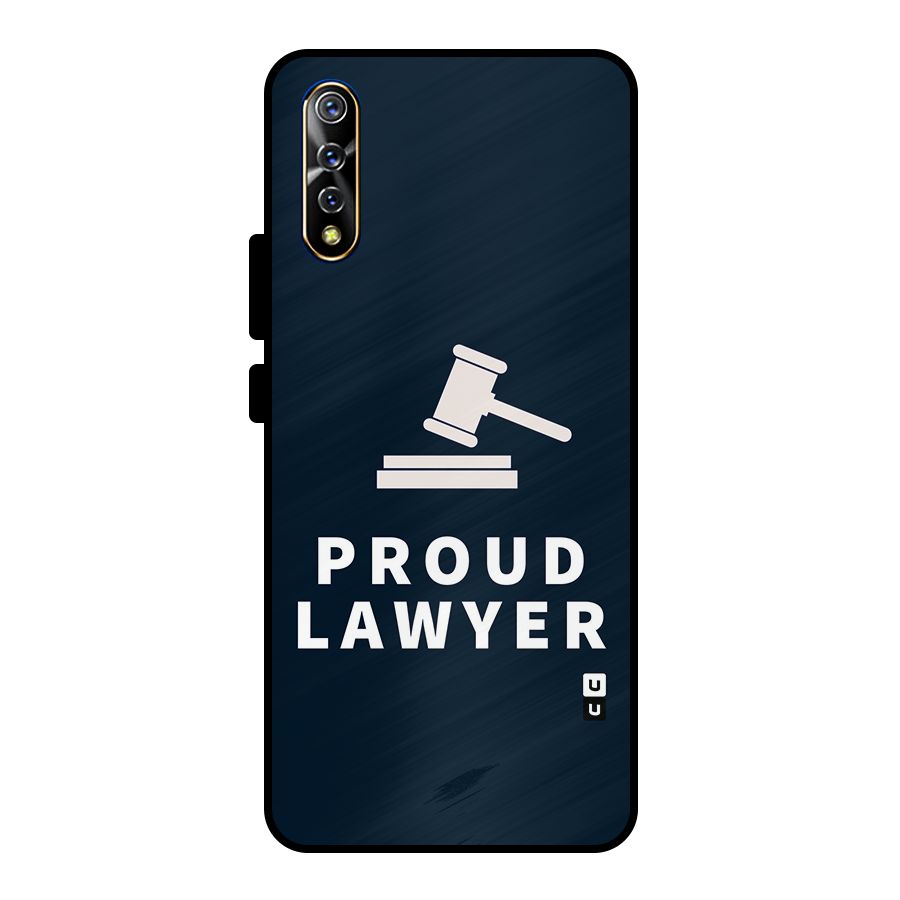 Proud Lawyer Metal Back Case for Vivo S1
