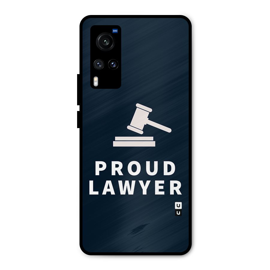Proud Lawyer Metal Back Case for Vivo X60