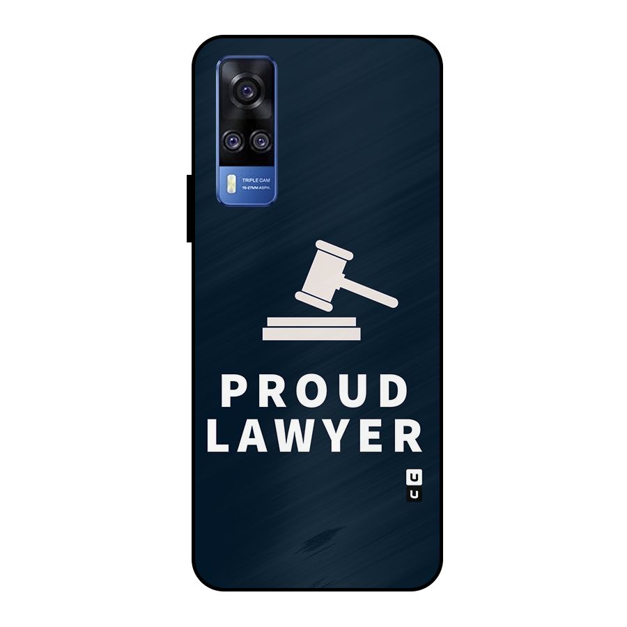 Proud Lawyer Metal Back Case for Vivo Y51