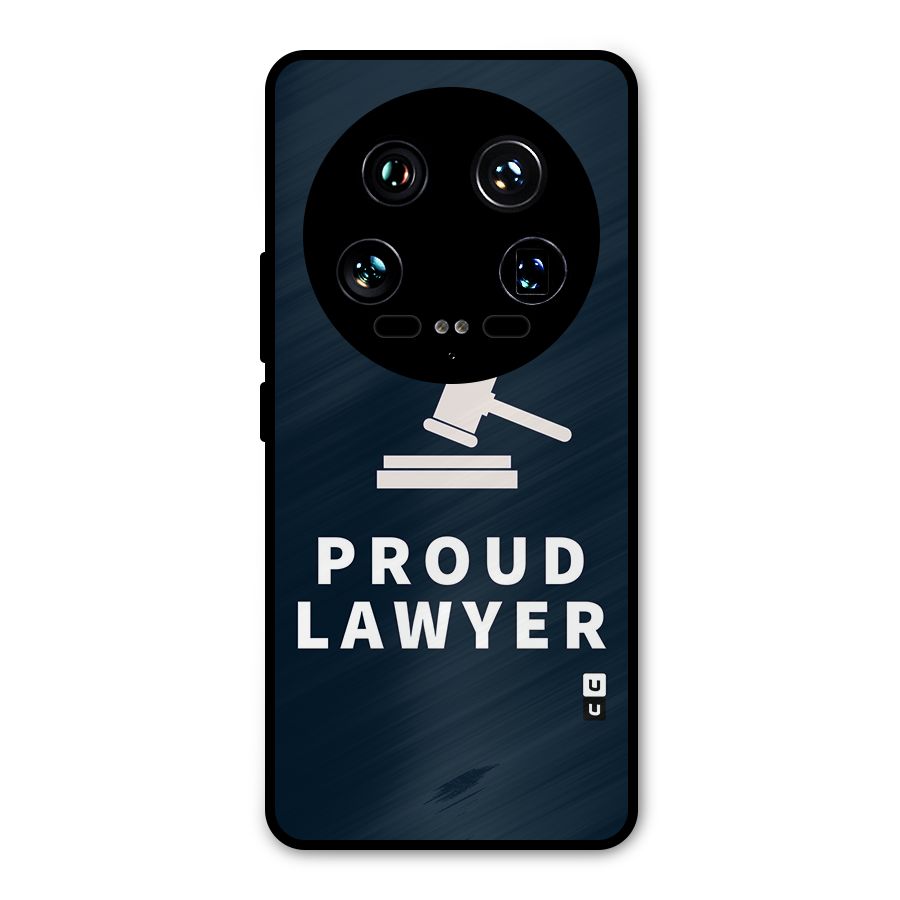 Proud Lawyer Metal Back Case for Xiaomi 14 Ultra