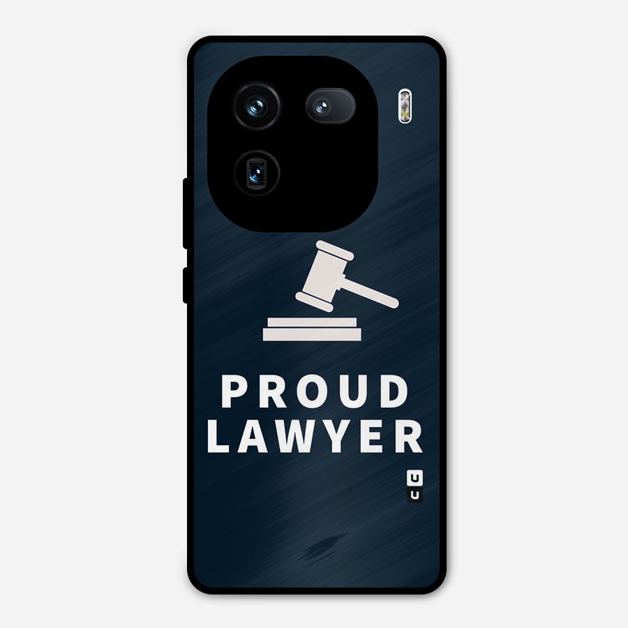 Proud Lawyer Metal Back Case for iQOO 12