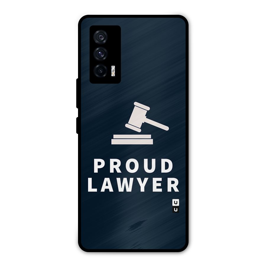 Proud Lawyer Metal Back Case for iQOO 7 5G