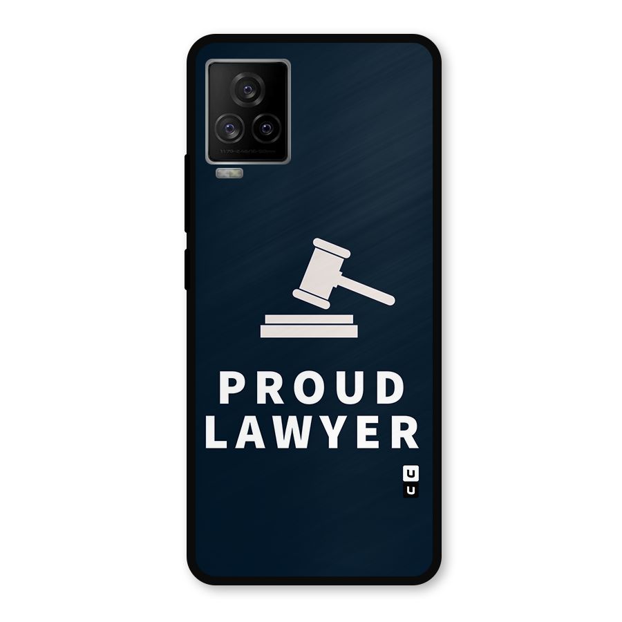 Proud Lawyer Metal Back Case for iQOO 7 Legend 5G