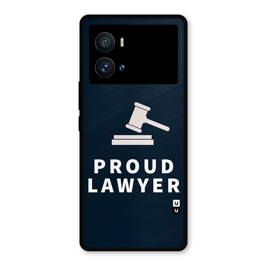 Proud Lawyer Metal Back Case for iQOO 9 Pro