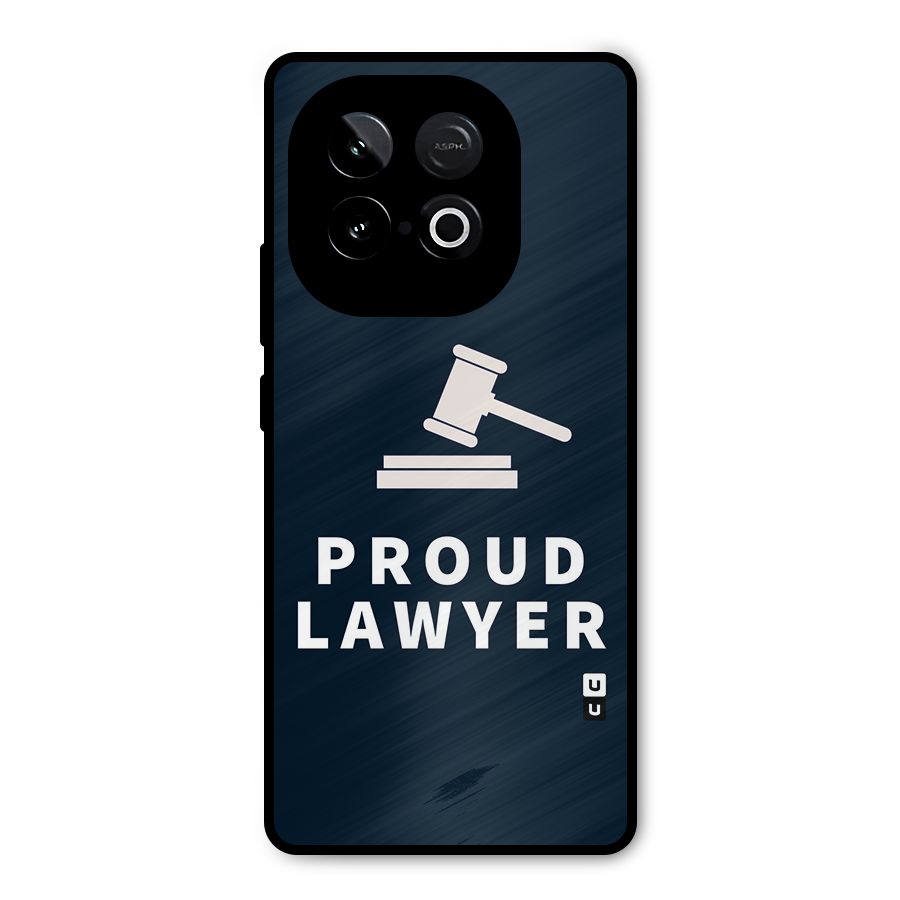 Proud Lawyer Metal Back Case for iQOO Neo 10