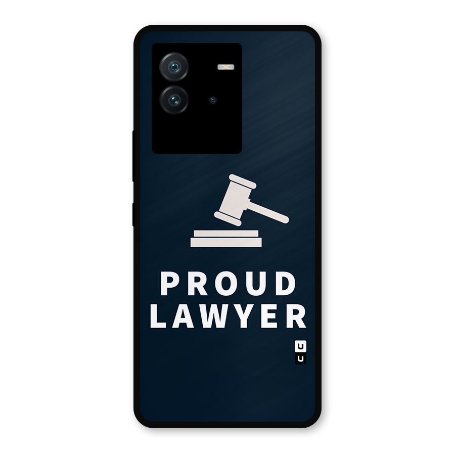 Proud Lawyer Metal Back Case for iQOO Neo 6 5G
