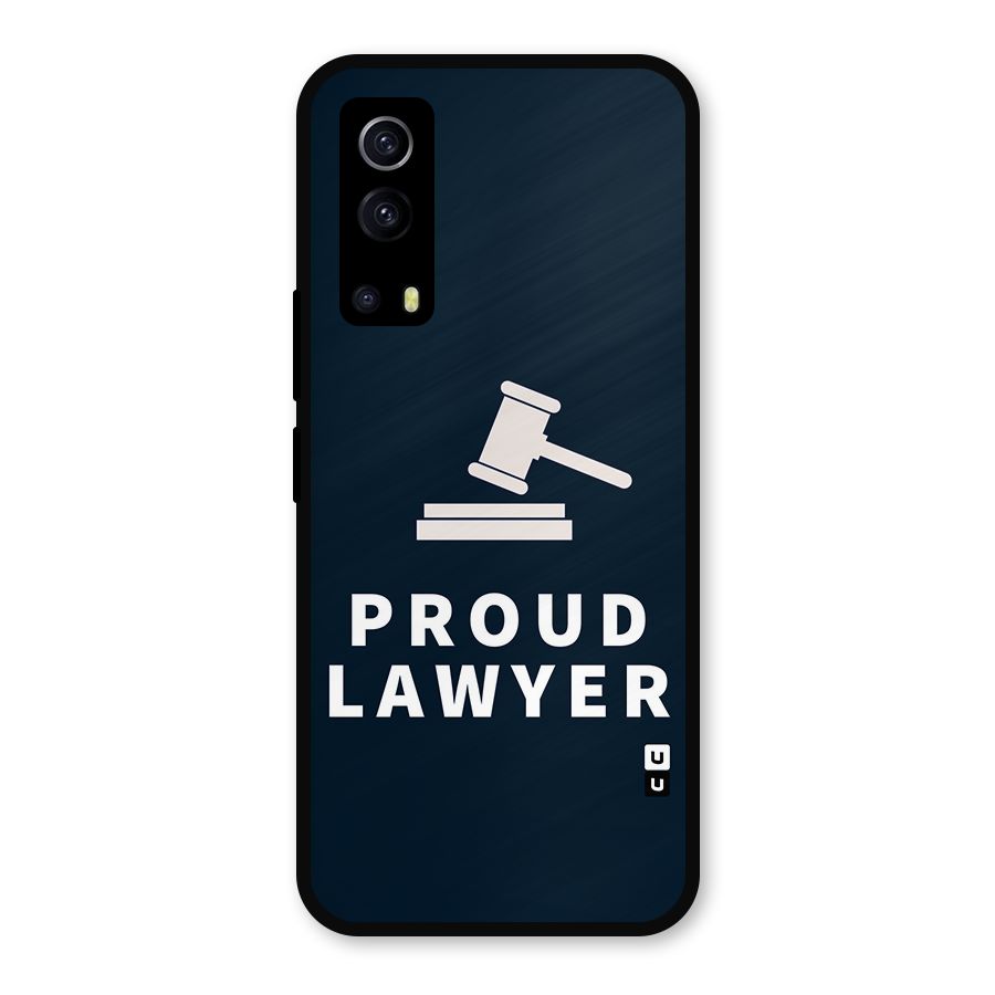 Proud Lawyer Metal Back Case for iQOO Z3
