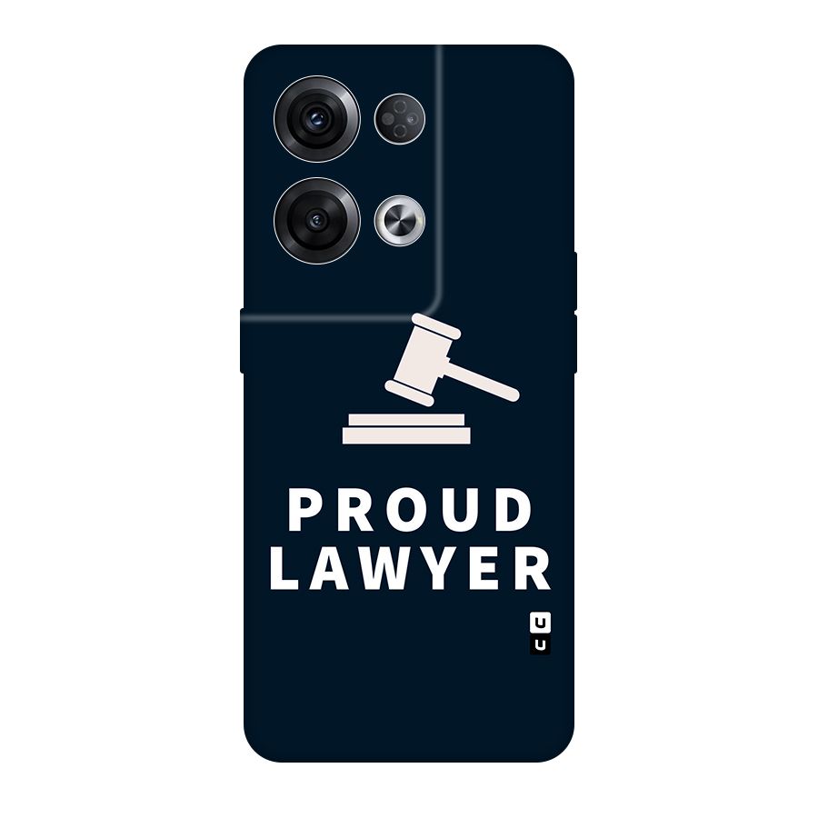 Proud Lawyer Original Polycarbonate Back Case for Oppo Reno8 Pro 5G