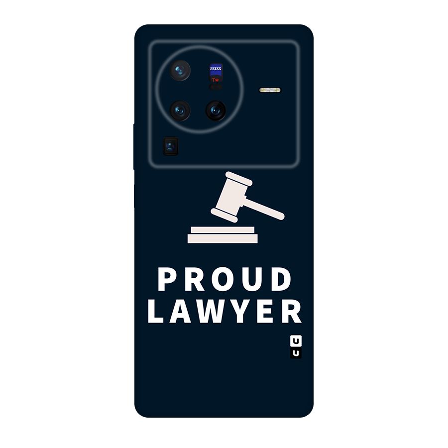 Proud Lawyer Original Polycarbonate Back Case for Vivo X80