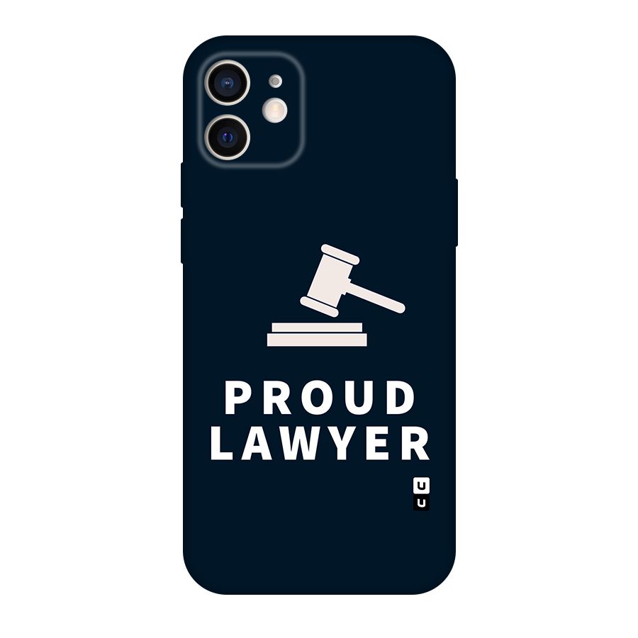 Proud Lawyer Original Polycarbonate Back Case for iPhone 12