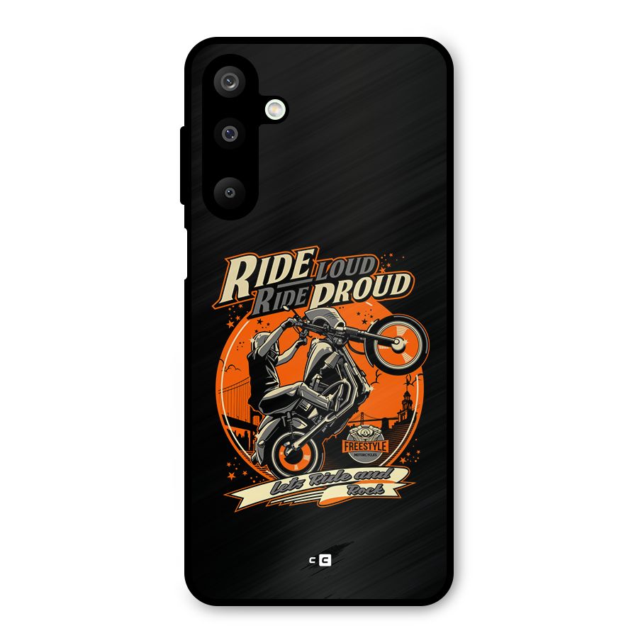 Proud Rider Metal Back Case for Galaxy M16