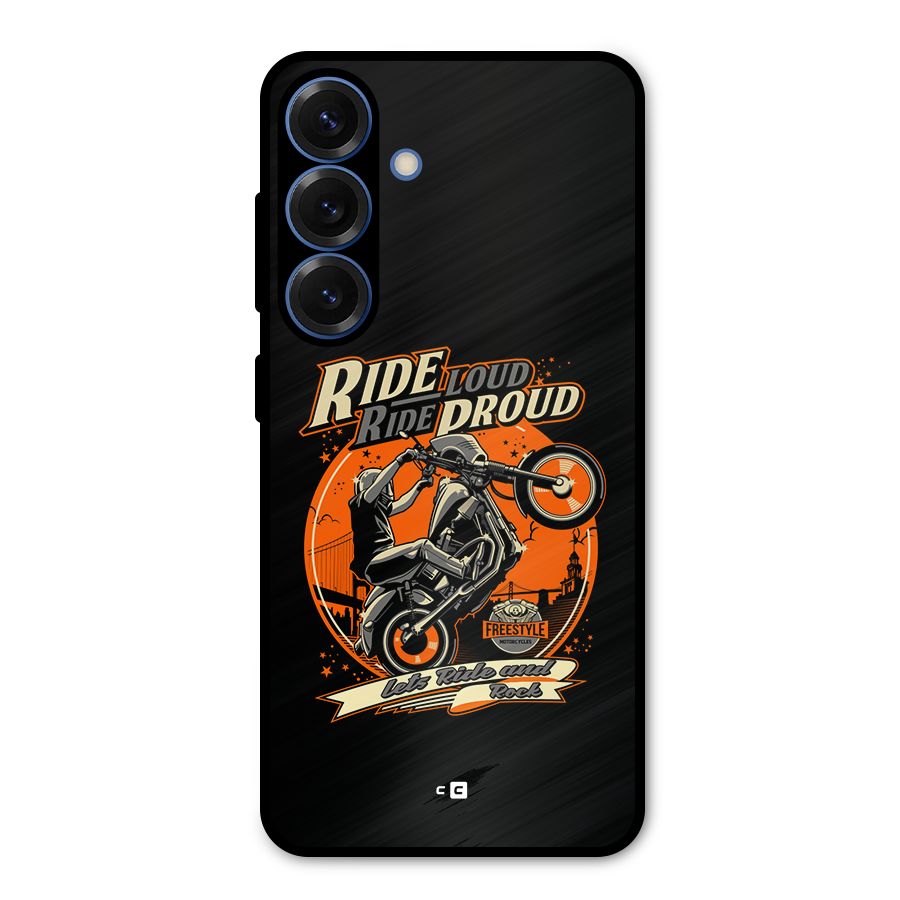 Proud Rider Metal Back Case for Galaxy S25