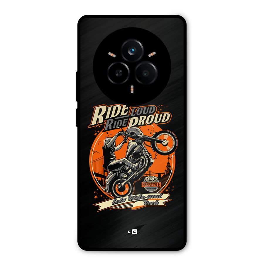 Proud Rider Metal Back Case for Realme 14 Pro
