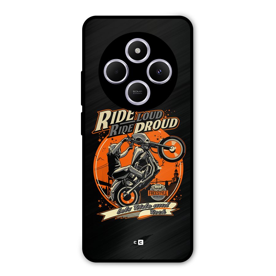 Proud Rider Metal Back Case for Redmi 14C