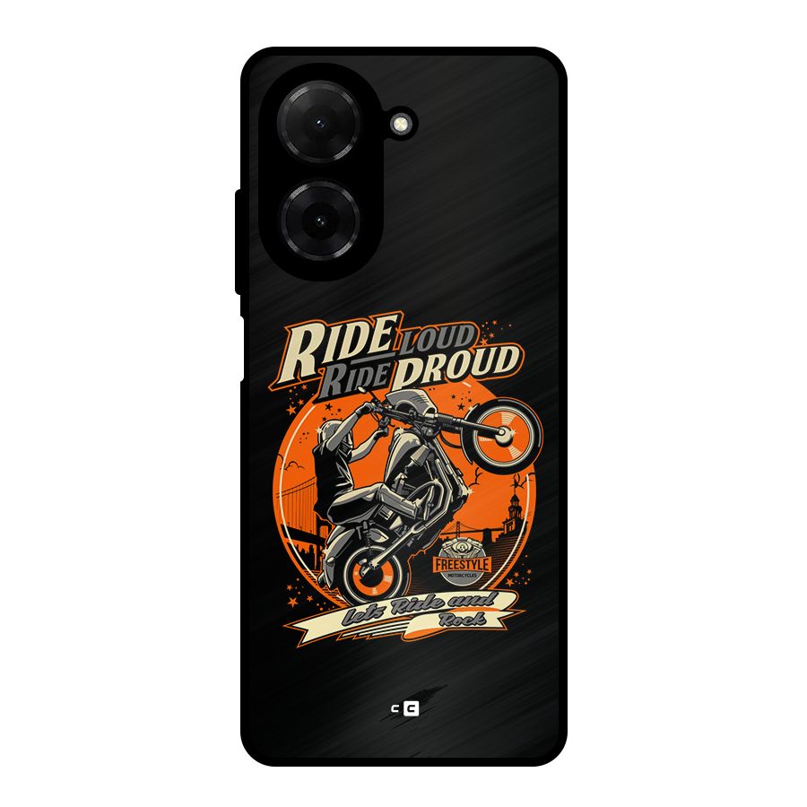 Proud Rider Metal Back Case for Redmi A5 4G