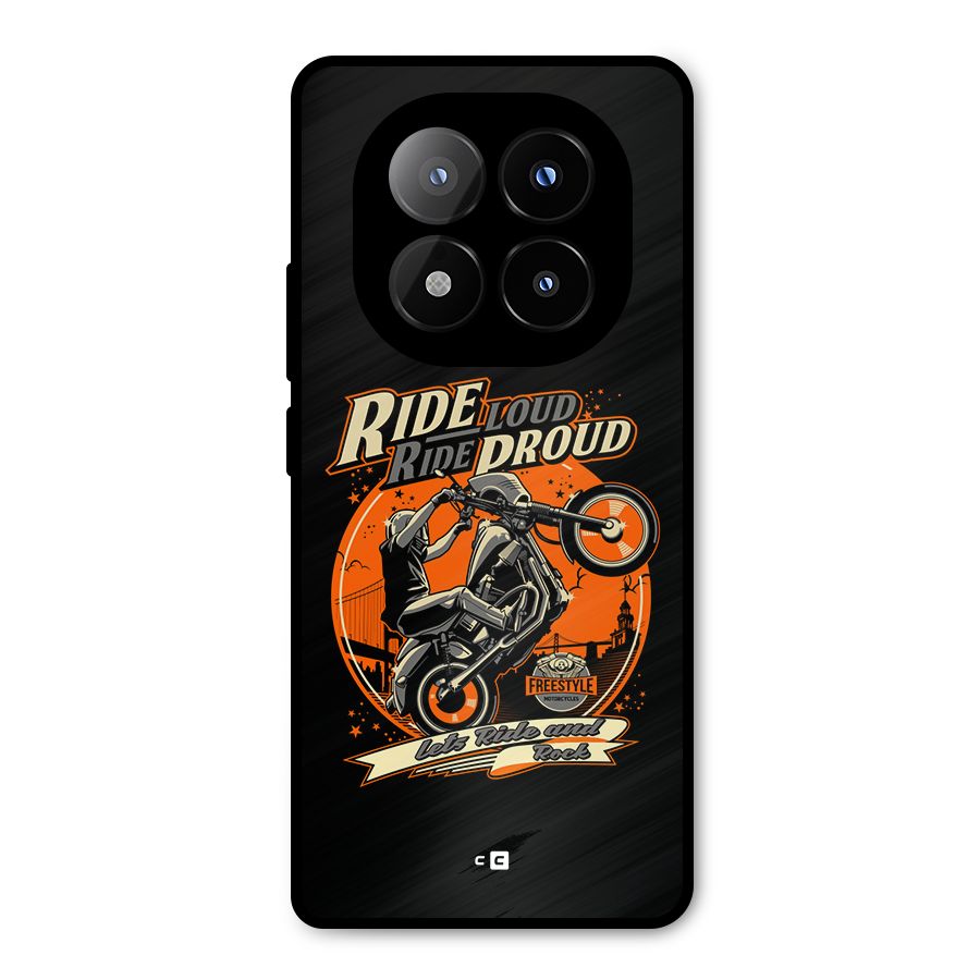 Proud Rider Metal Back Case for Redmi Note 14 Pro Plus 5G