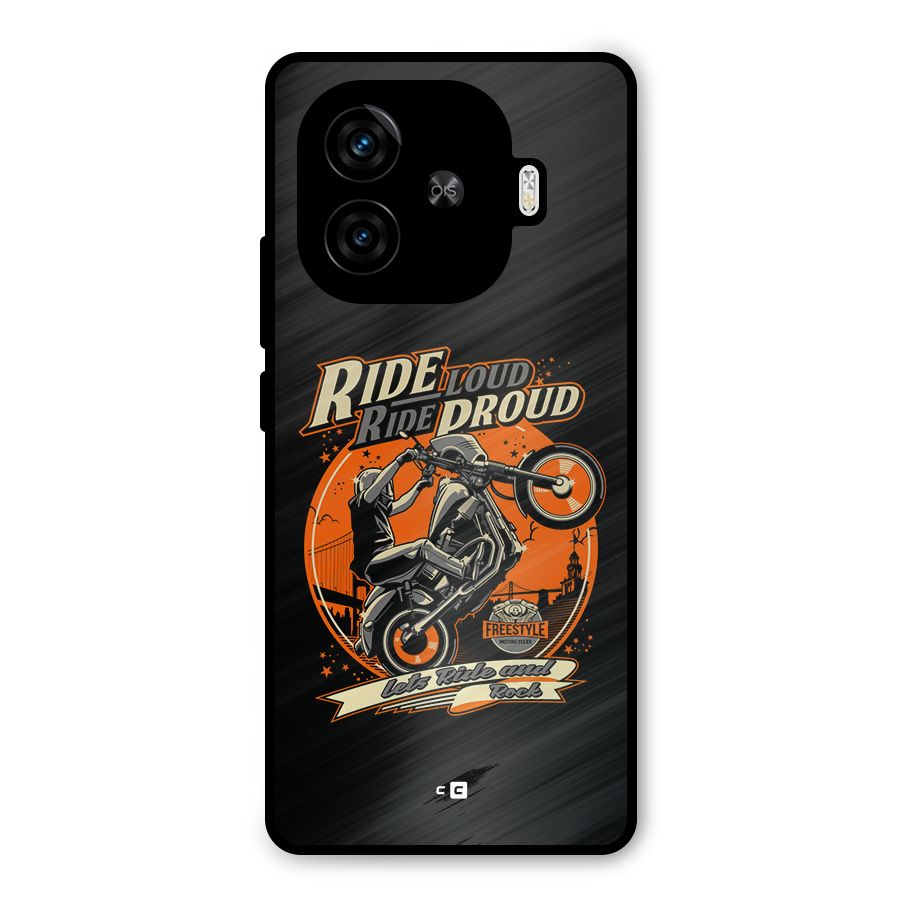 Proud Rider Metal Back Case for iQOO Neo 10R