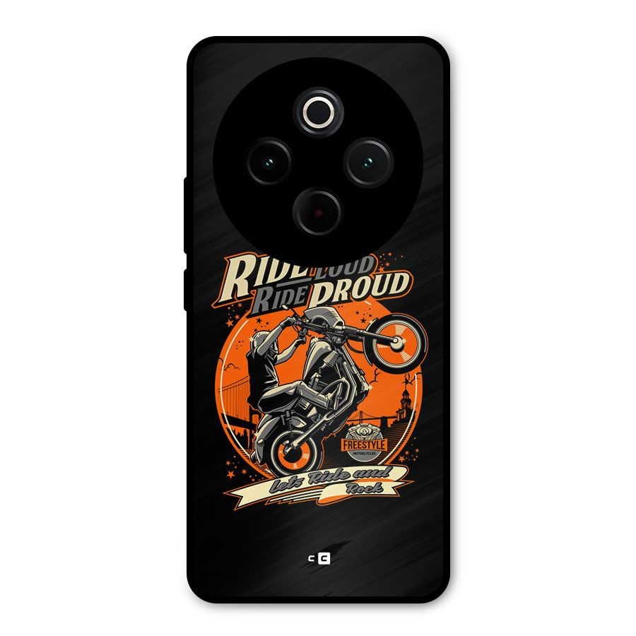 Proud Rider Metal Back Case for iQOO Z10