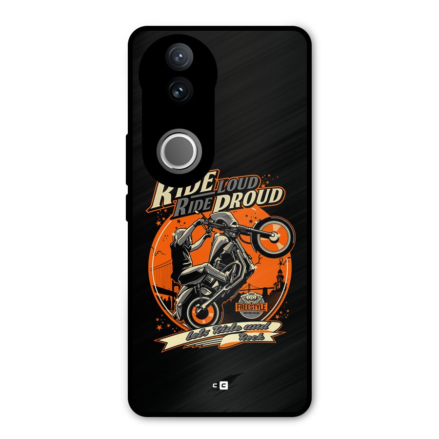 Proud Rider Metal Back Case for iQOO Z10R