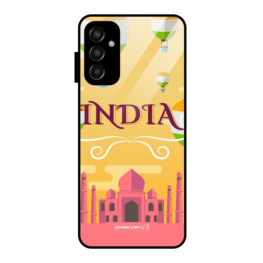 Proud To Be Indian Glass Back Case for Galaxy F13