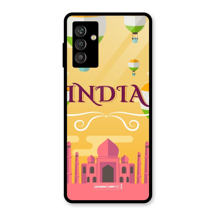 Proud To Be Indian Glass Back Case for Galaxy M13