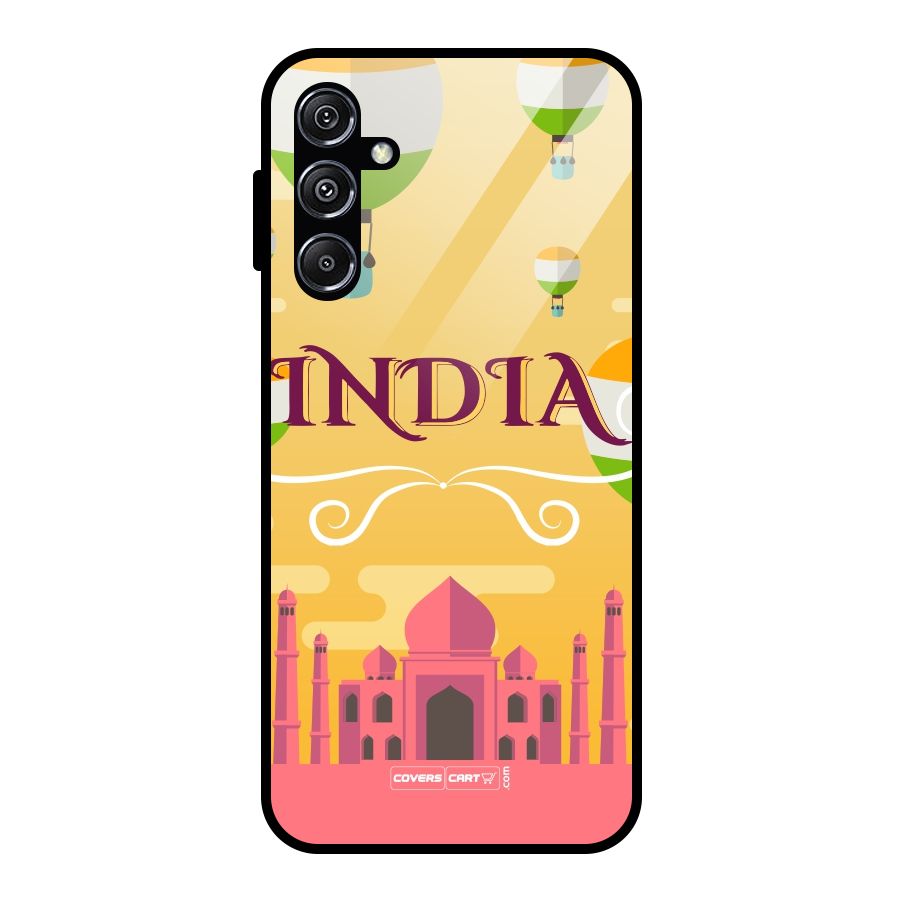 Proud To Be Indian Glass Back Case for Galaxy M34 5G