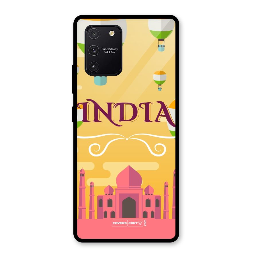 Proud To Be Indian Glass Back Case for Galaxy S10 Lite
