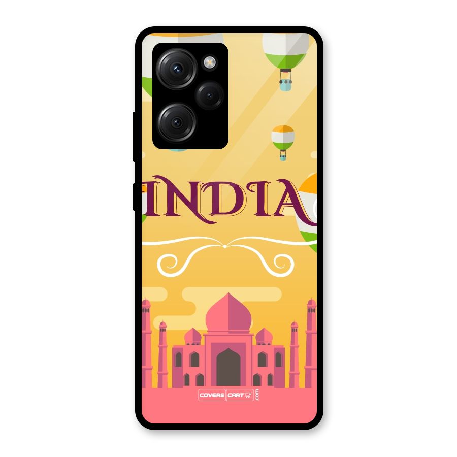Proud To Be Indian Glass Back Case for Poco X5 Pro
