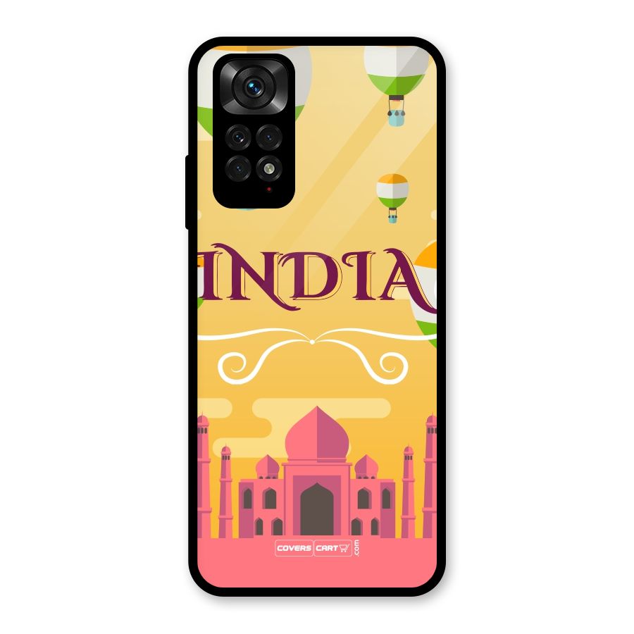 Proud To Be Indian Glass Back Case for Redmi Note 11S