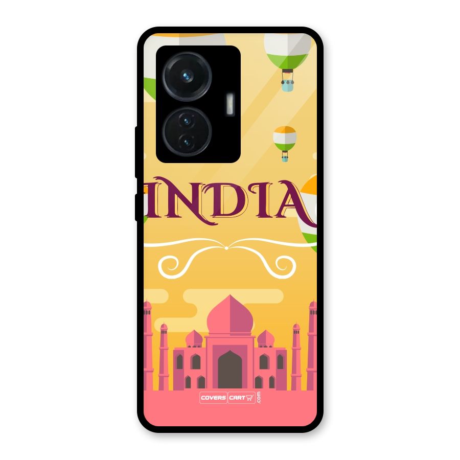 Proud To Be Indian Glass Back Case for Vivo T1 44W