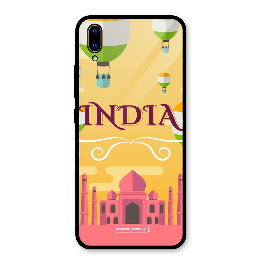 Proud To Be Indian Glass Back Case for Vivo V11 Pro