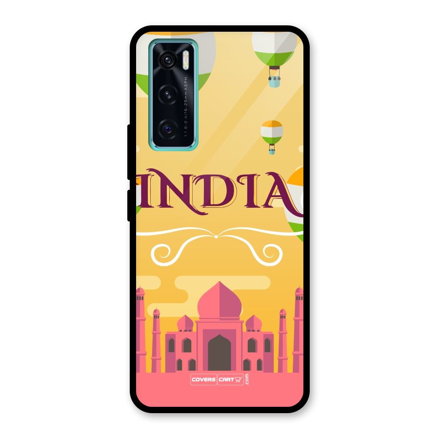 Proud To Be Indian Glass Back Case for Vivo V20 SE