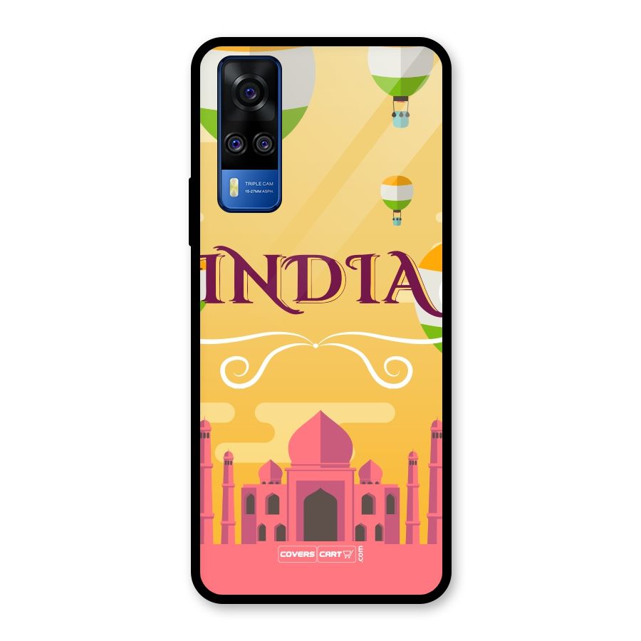 Proud To Be Indian Glass Back Case for Vivo Y31