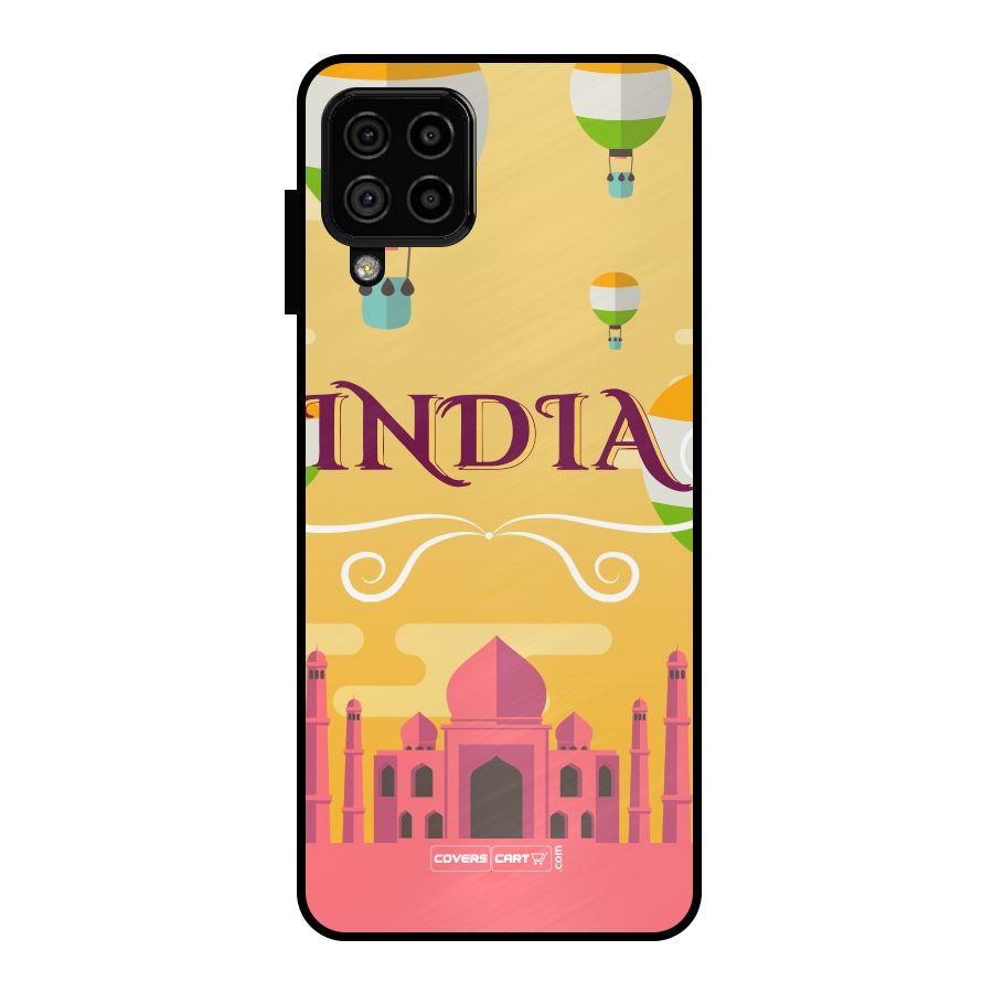 Proud To Be Indian Metal Back Case for Galaxy A22 4G