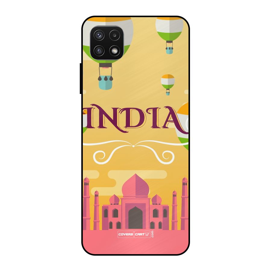 Proud To Be Indian Metal Back Case for Galaxy A22 5G