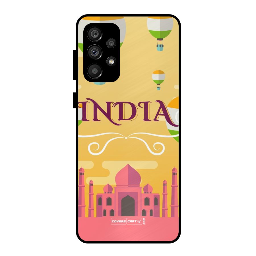 Proud To Be Indian Metal Back Case for Galaxy A73 5G
