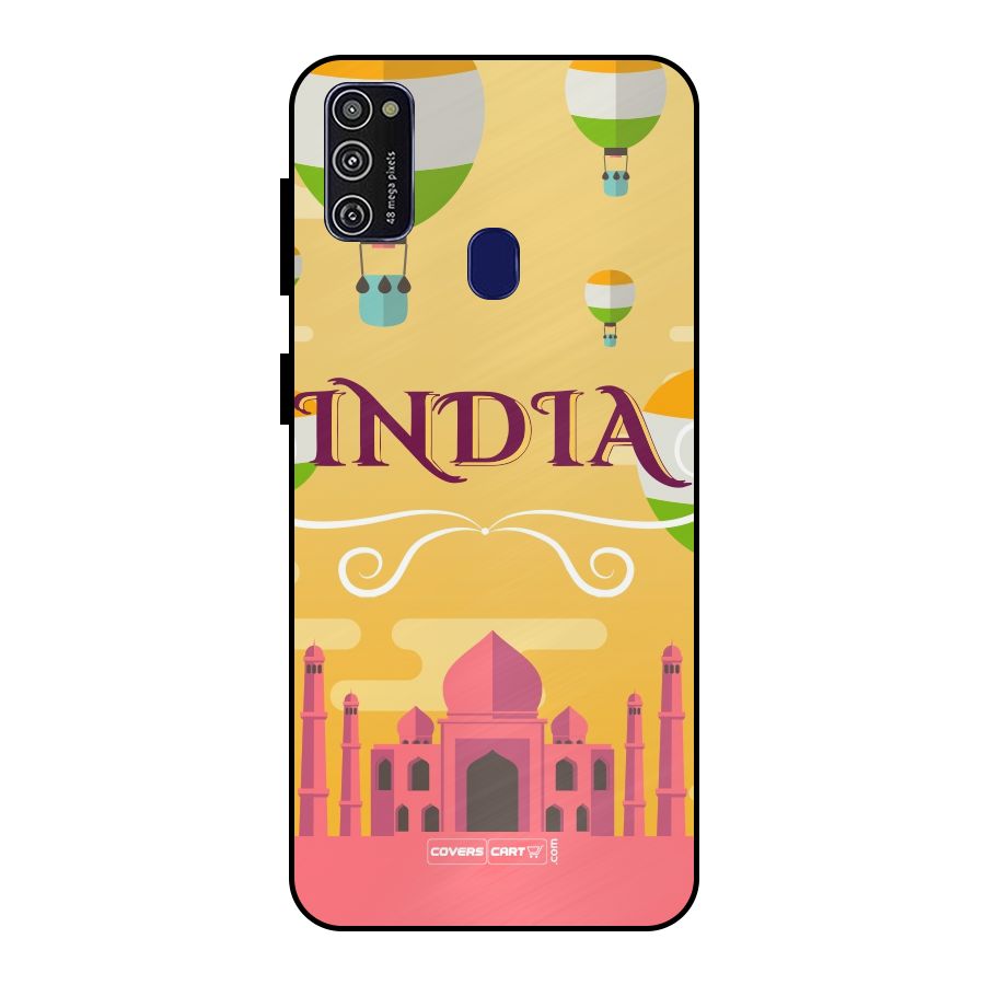 Proud To Be Indian Metal Back Case for Galaxy M21