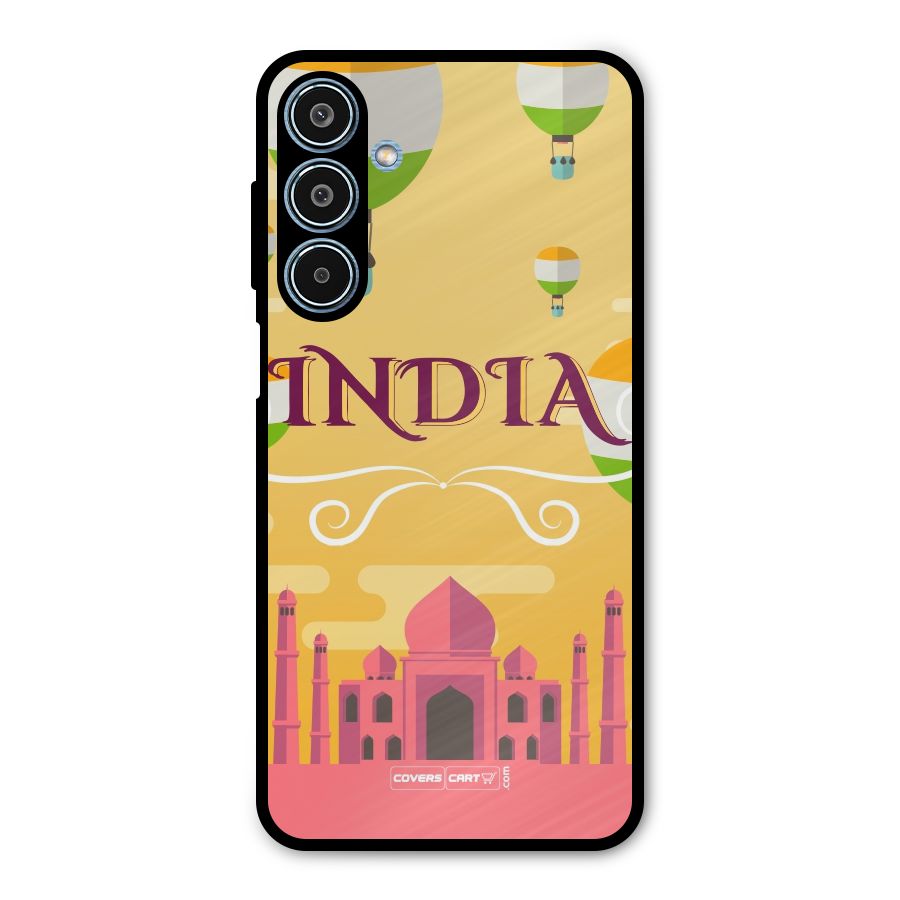 Proud To Be Indian Metal Back Case for Galaxy M35