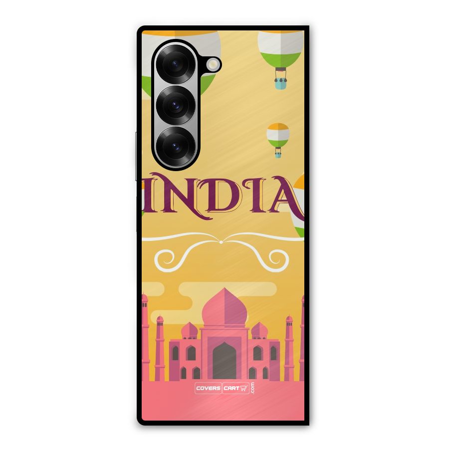 Proud To Be Indian Metal Back Case for Galaxy Z Fold6