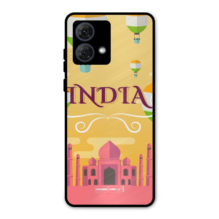 Proud To Be Indian Metal Back Case for Moto G84
