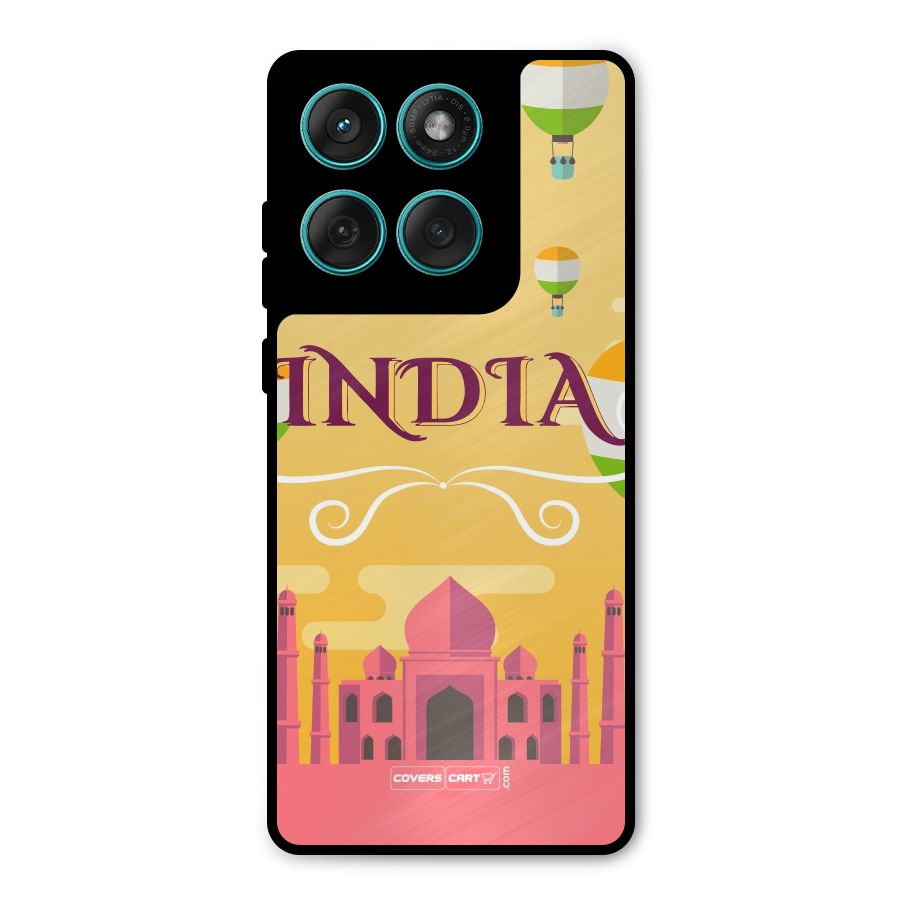 Proud To Be Indian Metal Back Case for Motorola Edge 60 Fusion