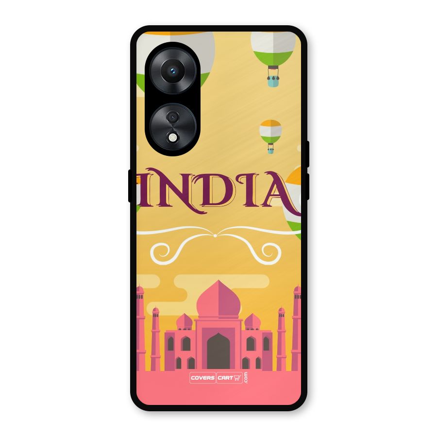 Proud To Be Indian Metal Back Case for Oppo A78